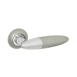 ручка дверная palladium arno sn(матовый никель)/cp(хром)