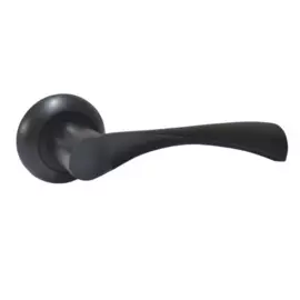 ручка дверная trodos al-x11 blm, цвет черный 204737