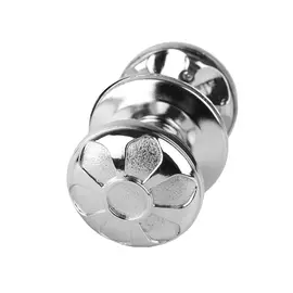 ручка-кнопка 15.18, цвет хром