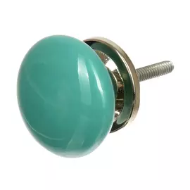 Ручка-кнопка Классика BLUMEN HAUS бирюзовый 66187