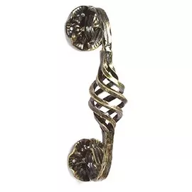 Ручка-скоба КОРЗИНКА золото