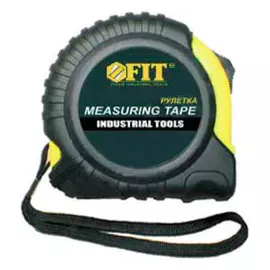 Рулетка 3м 16мм проезиненный корпус FIT ПРОФИ Стайл 17303
