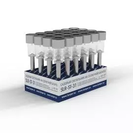 садовый светильник на солнечной батарее (slr-st-31) lamper