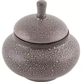 Сахарница 500мл керамика, "Удачный" мрамор