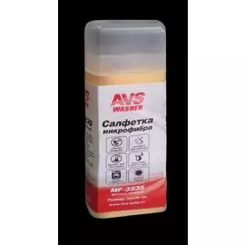 Салфетка в тубусе из замши и микрофибры MF-3235 (30х40см)