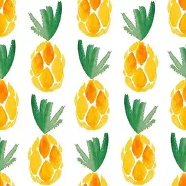 Салфетки 2х слойные Kukina Raffinata Ананасы 33*33см 25шт 102073