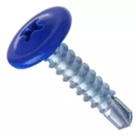 Саморез ШСММ св. 4,2х16 син. KP RAL 5010 (200 шт)