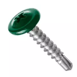 саморез шсмм св. 4,2х16 т.зел. kp ral 6005 (200 шт)