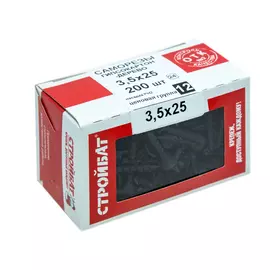 саморезы гипсокартон-дерево 3,5х25 (200 шт)