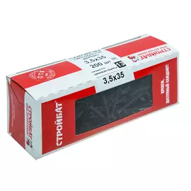 саморезы гипсокартон-дерево 3,5х35 (200шт)