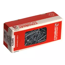 Саморезы универсальные оцинк. 4,5х45 (200 шт) Стройбат