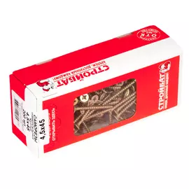 Саморезы универсальные желтые 4,5х45 (200шт)