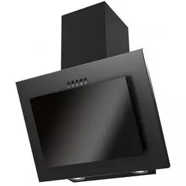 SARA 600 black/black glass push button вытяжка кухонная