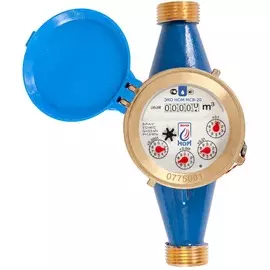 счетчик воды мокроходный одноструйный мсво-20-130 + кмч
