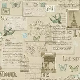 SD 3102 Обои Grandeco (Splendour) (1*12) 10,05х0,53 винил на флизе