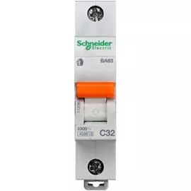SE Домовой ВА63 Автоматический выключатель 1P 32A (C) 4.5kA