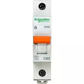 SE Домовой ВА63 Автоматический выключатель 1P 63A (C) 4.5kA