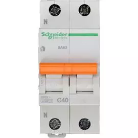 SE Домовой ВА63 Автоматический выключатель 1P+N 40A (C) 4.5kA