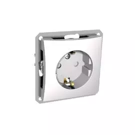 SE Дуэт Бел Розетка с/з с защитными шторками