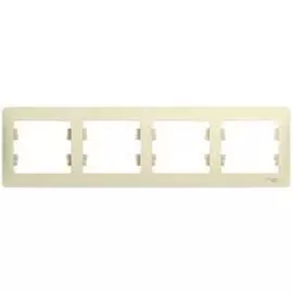 SE Glossa Беж Рамка 4-я, горизонтальная