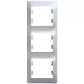 SE Glossa Перламутр Рамка 3-я, вертикальная