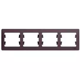 SE Glossa Сиреневый туман Рамка 4-ая, горизонтальная
