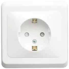 SE Этюд Бел Розетка 1-ая с/з с защитными шторками