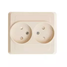 SE Этюд Крем Розетка 2-ая б/з с защитными шторками