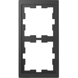 SE Merten D-Life Антрацит Рамка 2-постовая
