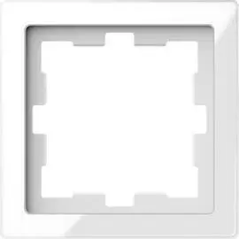 SE Merten D-Life Бел. Кристалл Рамка 1-постовая