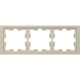 SE Merten D-Life Сахара Рамка 3-постовая