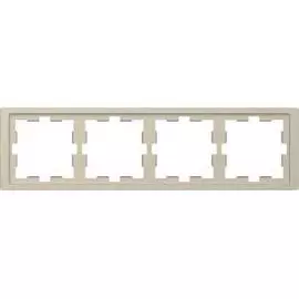 SE Merten D-Life Сахара Рамка 4-постовая