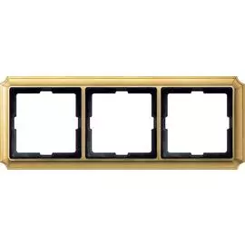 SE Merten SD Antik Золото (Блестящая латунь) Рамка 3-ая
