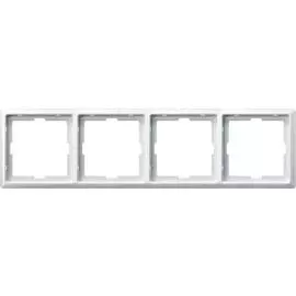 SE Merten SD Artec Бел Рамка 4-ая (термопласт)