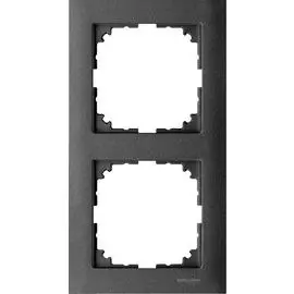 SE Merten SM M-Pure Антрацит Рамка 2-ая