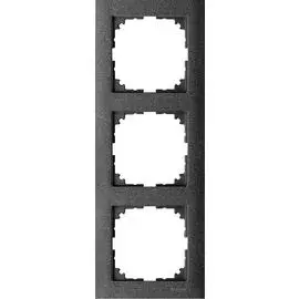 SE Merten SM M-Pure Антрацит Рамка 3-ая