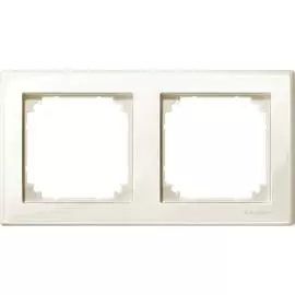 SE Merten SM M-Smart Беж глянец Рамка 2-ая