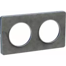 SE Odace Сланец/Алюминий Рамка 2-я