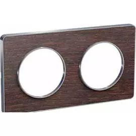 SE Odace Венге/Алюминий Рамка 2-я