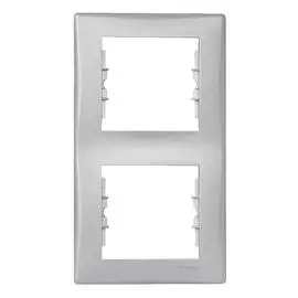 SE Sedna Алюминий Рамка 2-я вертикальная