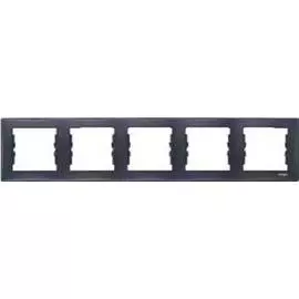 SE Sedna Графит Рамка 5-я горизонтальная