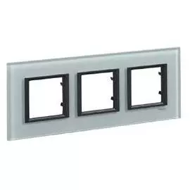 SE Unica Class Матовое стекло Рамка 3-ая