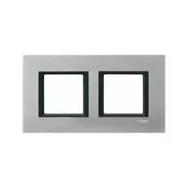 SE Unica Class Серебристый алюминий Рамка 2-ая