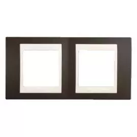 SE Unica Хамелеон Какао/Бел Рамка 2-ая гориз