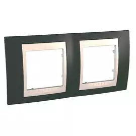 SE Unica Хамелеон Какао/Беж Рамка 2-ая гориз