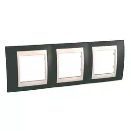 SE Unica Хамелеон Какао/Беж Рамка 3-ая гориз