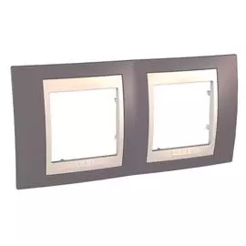 SE Unica Хамелеон Лиловый/Беж Рамка 2-ая гориз