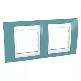 SE Unica Хамелеон Синий/Бел Рамка 2-ая гориз