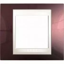 SE Unica Хамелеон Терракотовый/Бел Рамка 1-ая