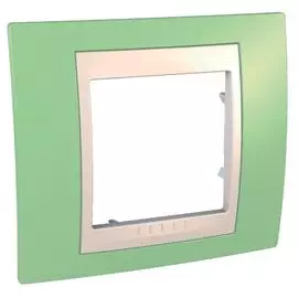 SE Unica Хамелеон Зеленое Яблоко/Беж Рамка 1-ая